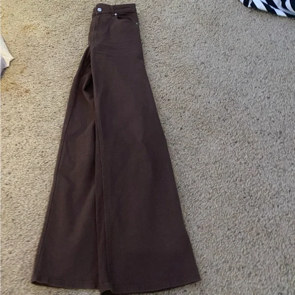Brown flair pants - Picture 4 of 4
